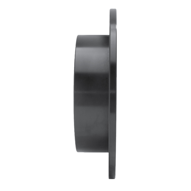 Chrysler 200 Brake Rotor (1) - Rear Left - R1 Concepts - Drilled & Slotted - Black - `07-`17
